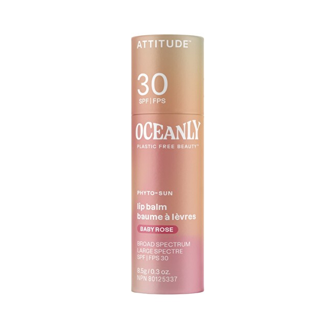 Attitude Balsamo labbra colorato SPF 30 Balsamo labbra 8,5 g - Tonalità: Baby Rose donna