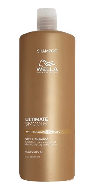 Wella Professionals Shampoo nutriente Ultimate Smooth - Volume: 1000ml donna