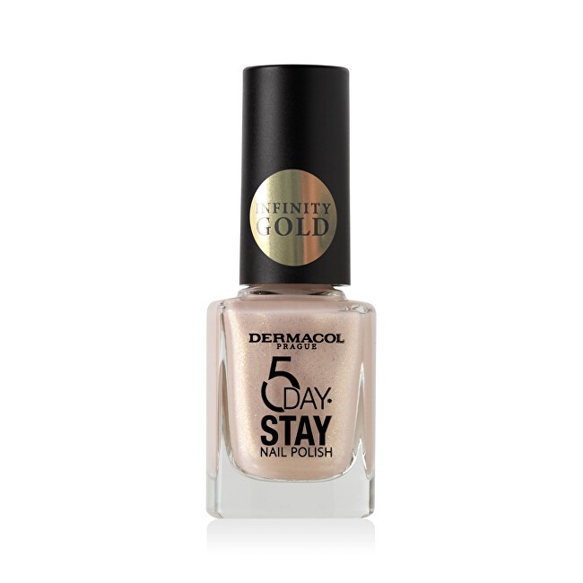 Dermacol Infinity Gold Nail Polish - Long-lasting nail polish 11 ml 63 Gold donna