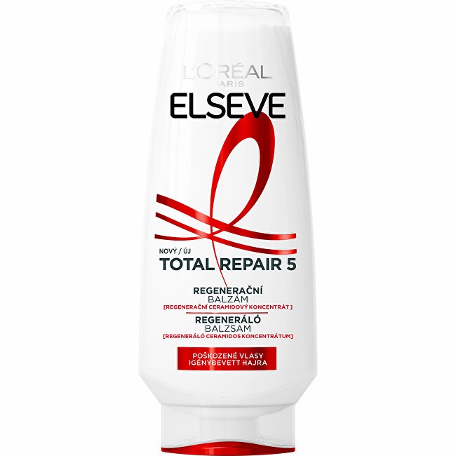 L'Oréal Paris Balsamo rigenerante per capelli danneggiati Elseve Total Repair 5 300ml donna