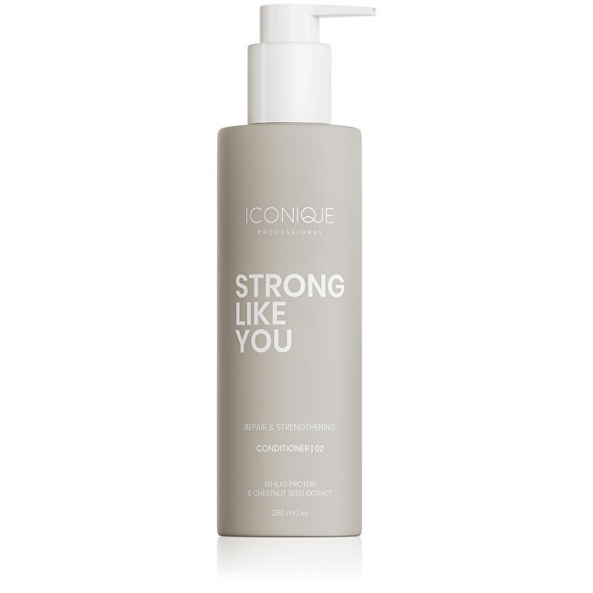 ICONIQUE Professional Balsamo riparatore e rinforzante Strong Like You per capelli danneggiati 70 ml donna