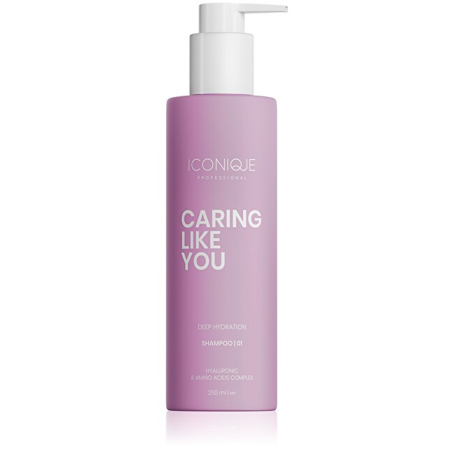 ICONIQUE Professional Shampoo per capelli secchi e danneggiati Caring Like You Shampoo Idratante Profondo 250 ml donna
