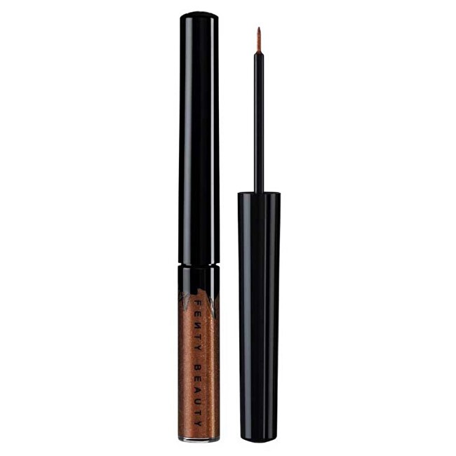 Fenty Beauty Glitty Lid Shimmer Liquid Eyeliner - Eyeliner liquido 3,3 ml donna Boozy Bronze
