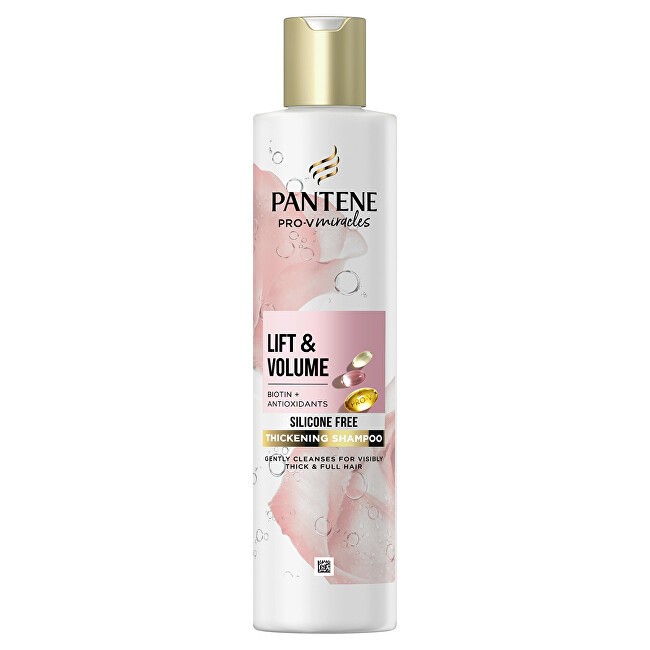 Pantene Miracles Biotin + Rose Water Lift`n` Volume Thickening Shampoo 250ml donna