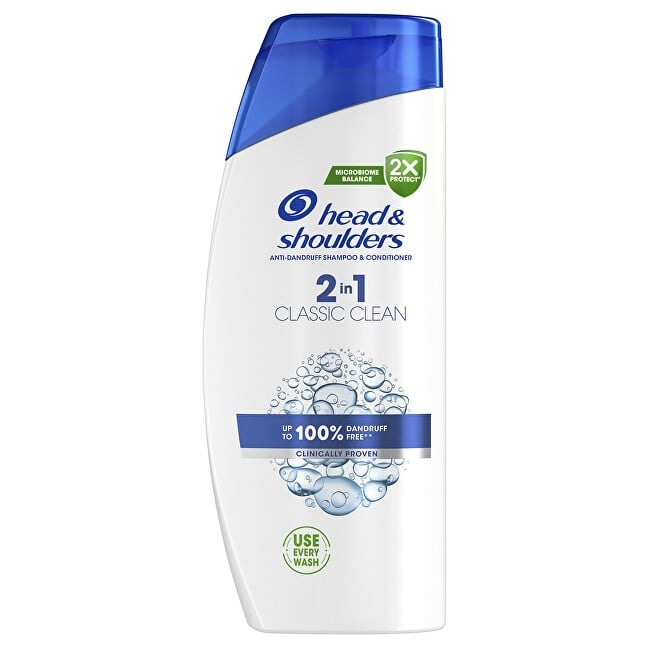 Head & Shoulders Classic Clean Shampoo e Balsamo Antiforfora - Shampoo e Balsamo 2 in 1 contro la forfora 800ml donna