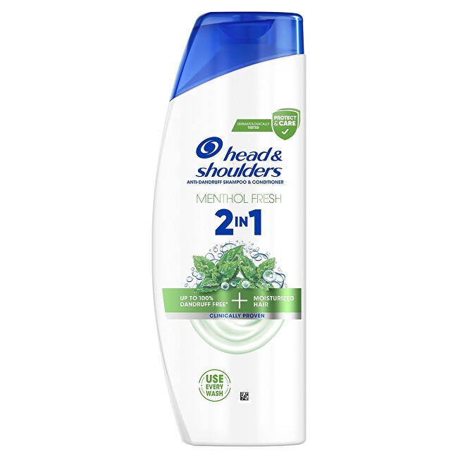 Head & Shoulders Menthol Fresh Shampoo Antiforfora - Shampoo antiforfora 2 in 1 330ml donna