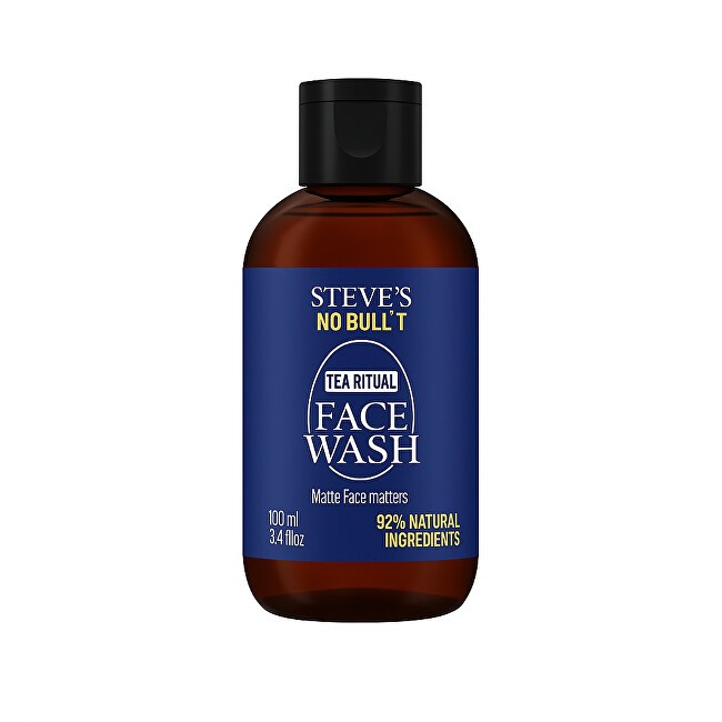 Steves No Bull***T Men Face Wash - Myc gel viso 100ml uomo