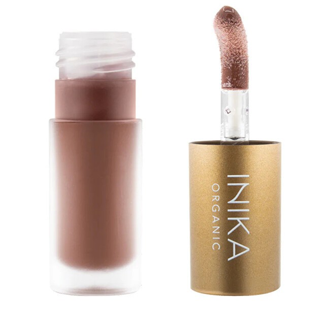 Inika Organic Tinted Lip Oil - Olio labbra colorato con collagene e squalano 5ml donna Blossom