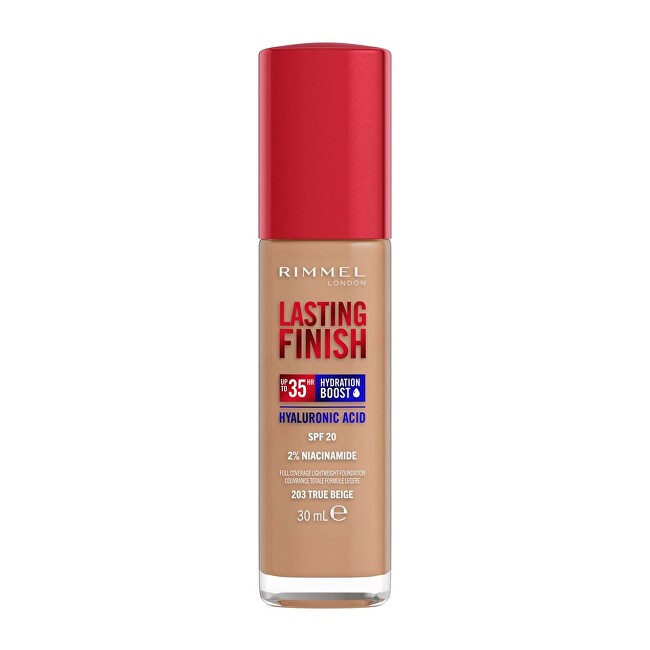 Rimmel London LASTING FINISH hydration boost SPF20 150Rose Vanilla 30ml donna