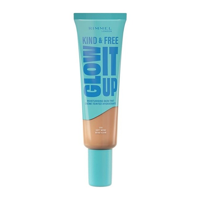Rimmel London Fondotinta liquido KIND & FREE GLOW IT UP n.010-Rose Ivory 30ml unisex