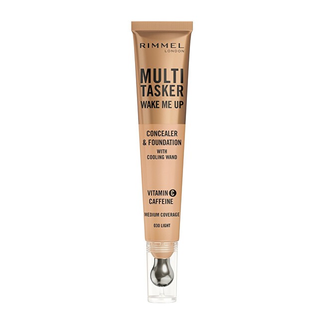 Rimmel Multi Tasker Wake Me Up Correttore e Fondotinta Correttore 20 ml donna 025 Rose Ivory