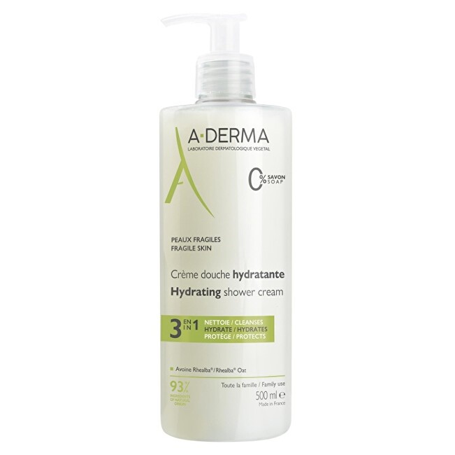 A-Derma Gel Doccia Idratante - Gel doccia idratante 500ml donna