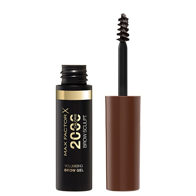 Max Factor 2000 CALORIE volumising brow gel 004Black Brown 45ml donna