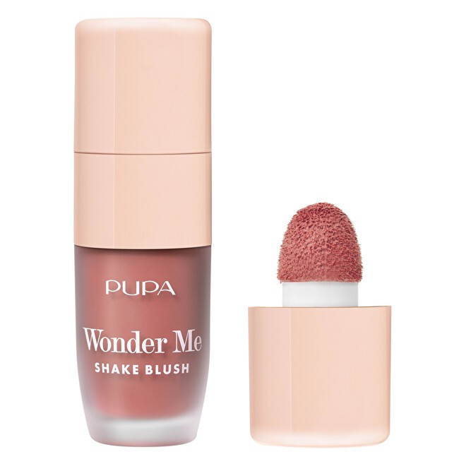 Pupa Wonder Me Shake Blush Blush Liquido 5,5 ml donna 005 Tequila Sunrise