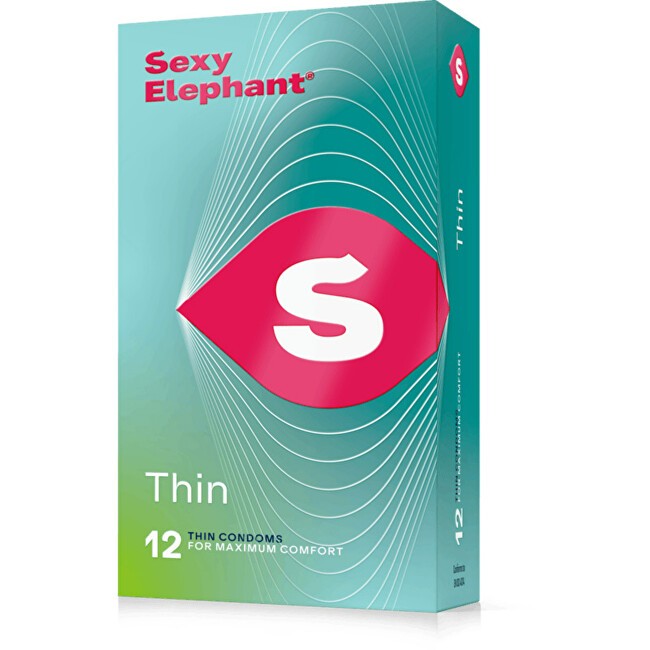 Sexy Elephant Preservativi ultrasottili Thin - Variante: 3 pezzi uomo