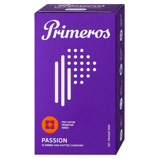 Primeros Preservativi Passion - Confezione da 12 pezzi uomo