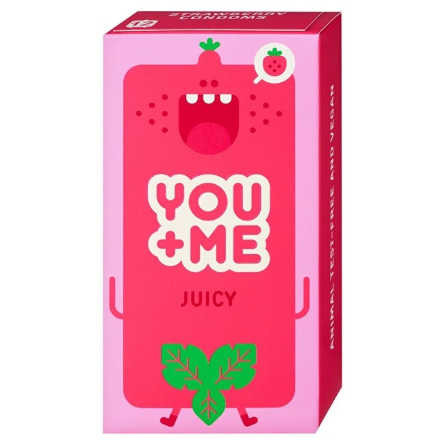 YOU+ME Preservativi Juicy - Variante: 12 pezzi uomo