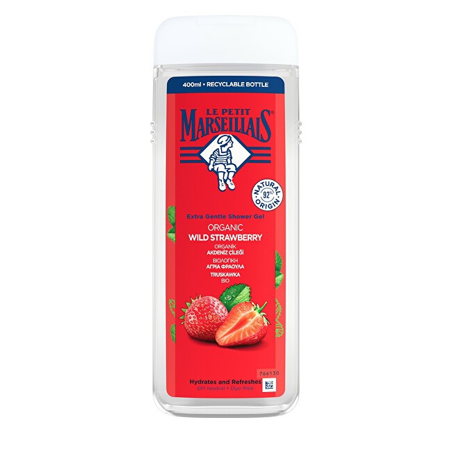 LE PETIT MARSEILLAIS Gel doccia delicato Fragola 400ml