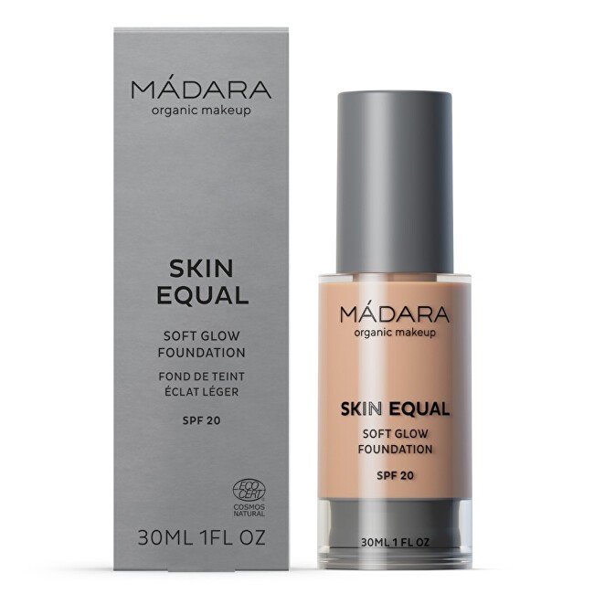 MÁDARA Fondotinta Madara Skin Equal 30ml - Tonalità: 30 Rose Ivory donna