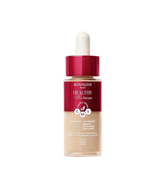 Bourjois HEALTHY MIX serum foundation makeup base 52Wvanilla 30ml donna