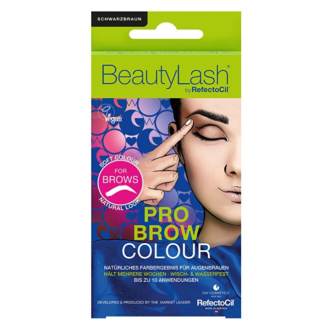 Refectocil Pro Brow Color - Set per colorare le sopracciglia obo? 7ml donna Marrone Scuro