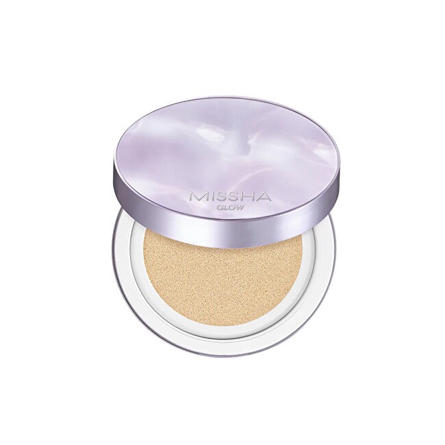 Missha Glow Layering Fit Cushion SPF50 - Fondotinta in spugna 14 g donna 21 Fair