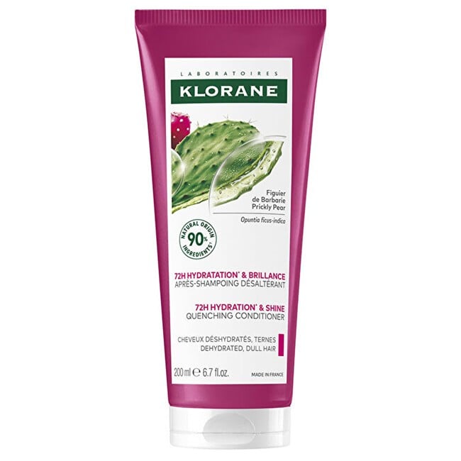 Klorane Balsamo Idratazione e Lucentezza 72H - Balsamo con fico d'India 200ml donna