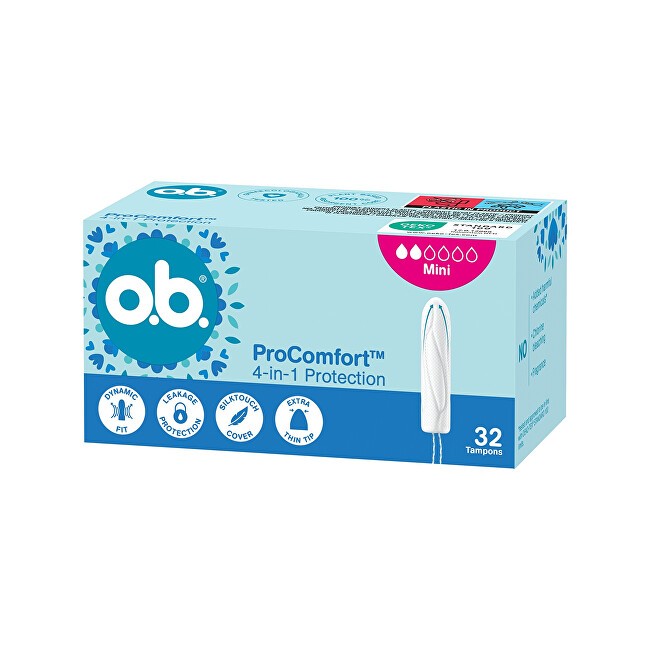 o.b. Tamponi ProComfort Mini - Confezione da 32 pezzi donna