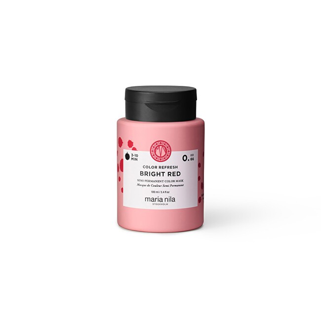 Maria Nila Maschera colorante Color Refresh Rosso Brillante 0,66 100ml donna