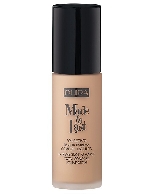 Pupa Made To Last ParabenFree Long Lasting Liquid Foundation 055 Cinnamon Beige SPF 30 30ml donna