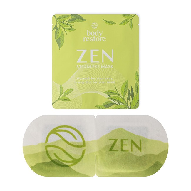 Body Restore Maschera per occhi autoriscaldante ZEN Green Tea Steam Eye Mask - Variante: 5 pezzi donna