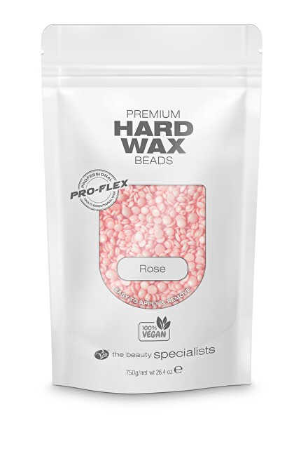 Rio-Beauty Perle di cera depilatoria Rose Premium Hard Wax Beads 5 x 100 g donna