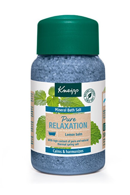 Kneipp Pure Relaxation Bath Salt donna 600ml