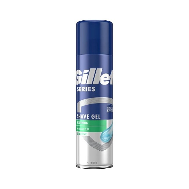 Gillette Gel da barba per pelli sensibili Gillette Series Sensitive Skin - Volume: 200ml uomo