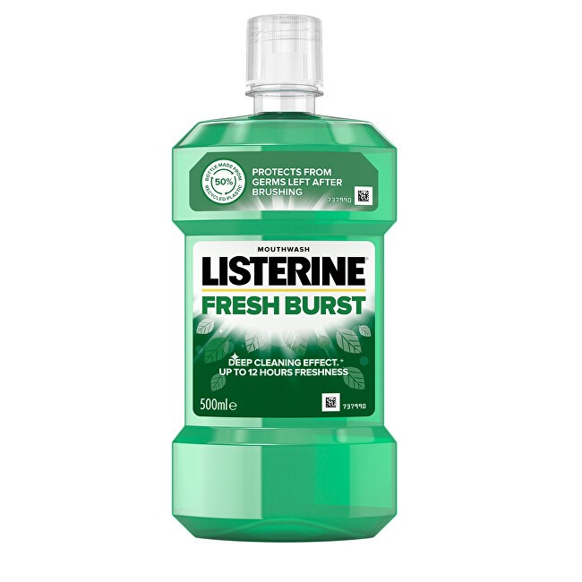 Listerine Fresh Burst Mouthwash 500ml Unisex