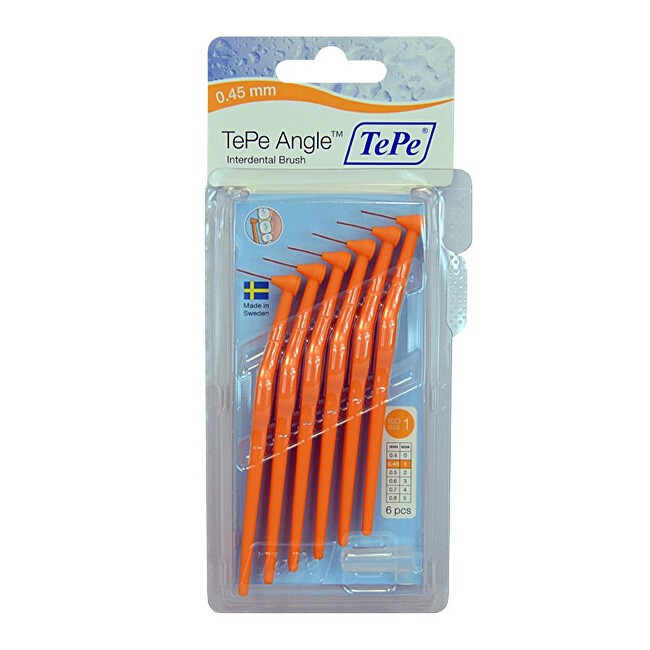 TePe Angle Interdental Brush 6 Pcs donna 60ks 05 mm erven