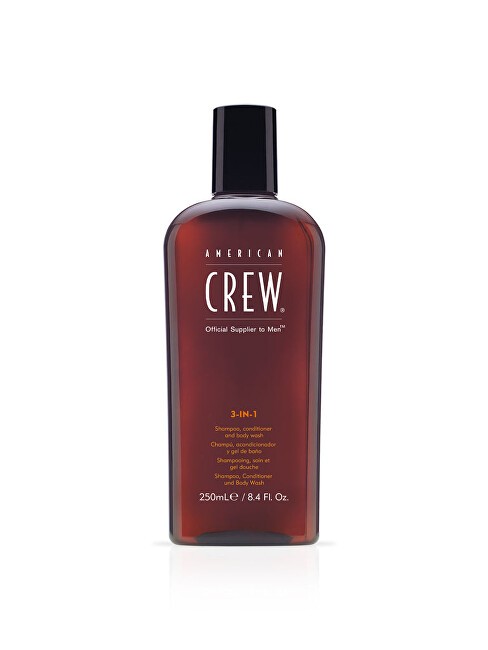 American Crew CREW 3 IN 1 shampoo conditioner body wash 1000ml unisex 1000ml