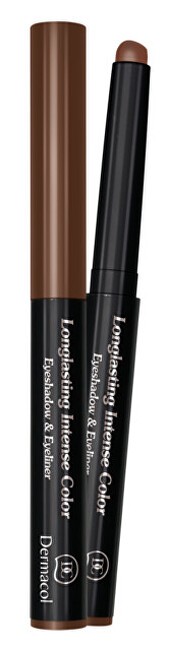 Dermacol Eyeliner e ombretto a lunga tenuta Intense Color Eye Liner & Shadow 1,6 g - Tonalità: n. 8 donna