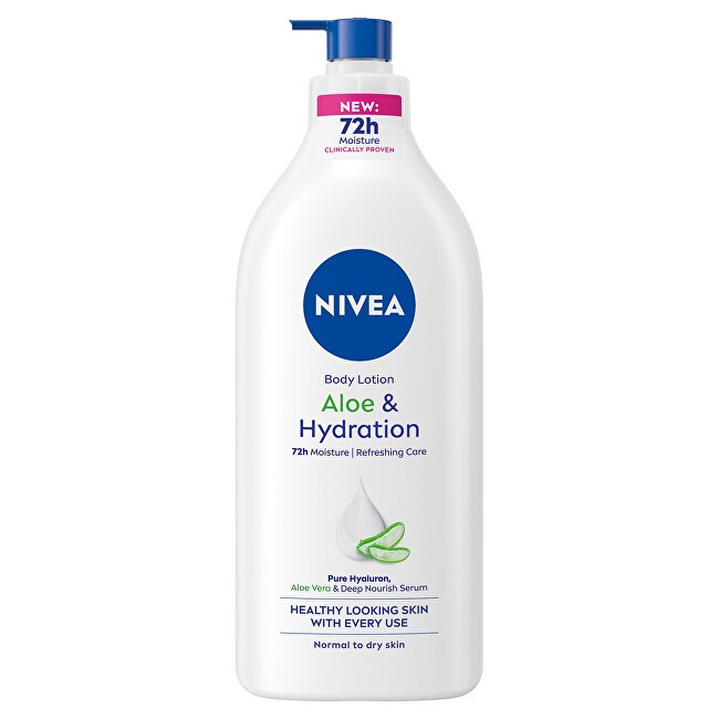 Nivea Lozione corpo leggera all'aloe idratante Lozione corpo 400 ml - con dosatore donna