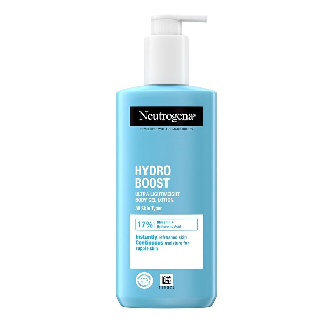 Neutrogena Crema corpo idratante Hydro Boost Crema gel corpo esfoliante 400ml Donna