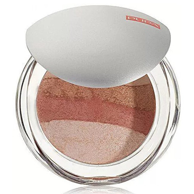 Pupa Luminys Baked All Over Illuminating Blush-Powder donna 9g Numero 01 Stripes Rose