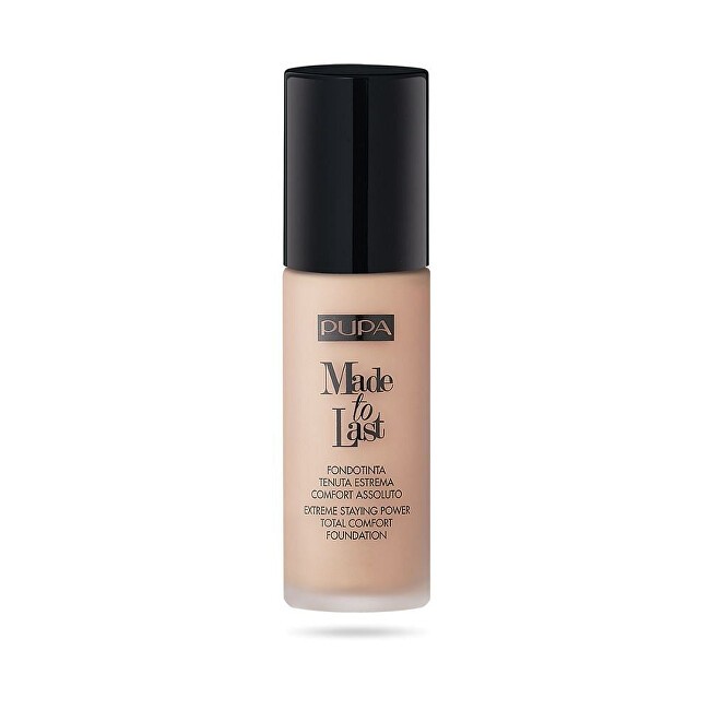 Pupa Made To Last ParabenFree Long Lasting Liquid Foundation 040 Medium Beige SPF 10 30ml donna