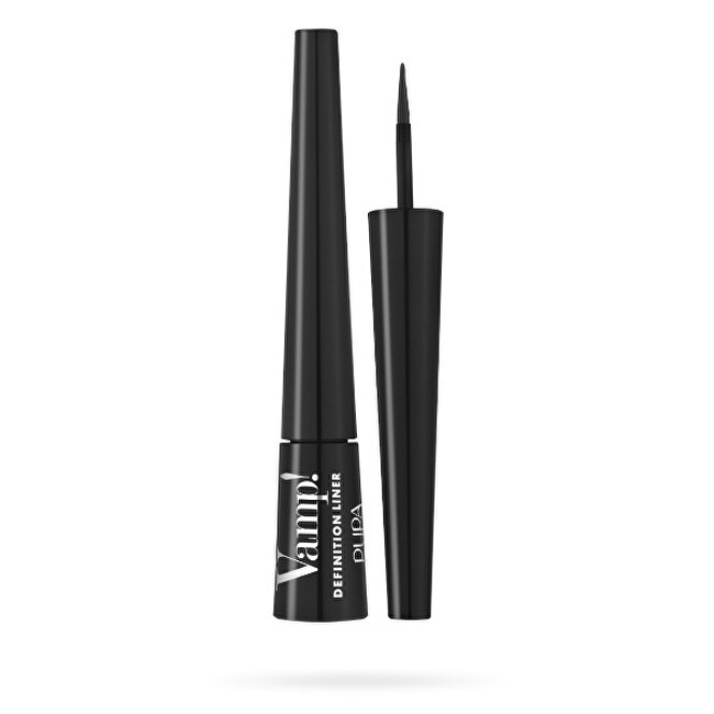 Pupa Vamp Definition Eyeliner Tekut linky na oi 2 ml 100 Black donna