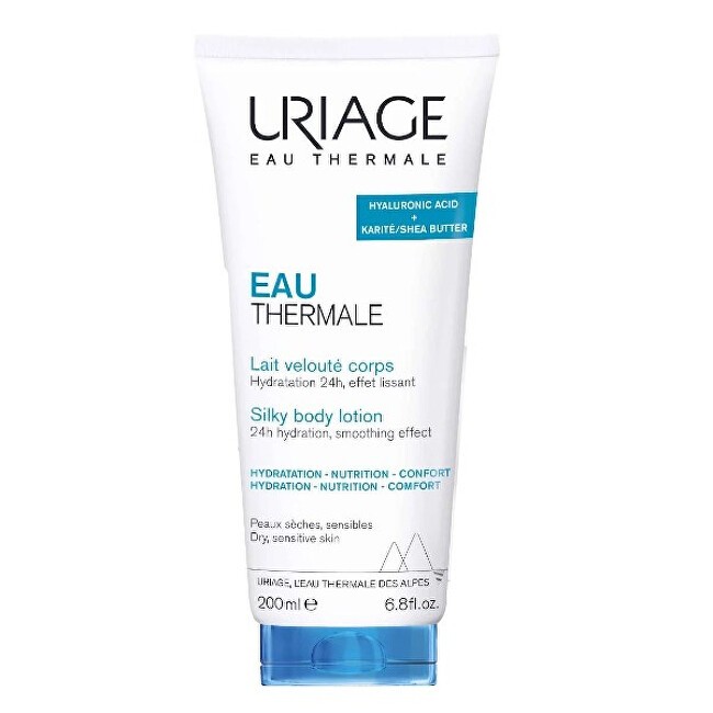 Uriage Eau Thermale Silky Body Lotion Pelli Secche e Sensibili Silky Body Lotion 200ml Donna