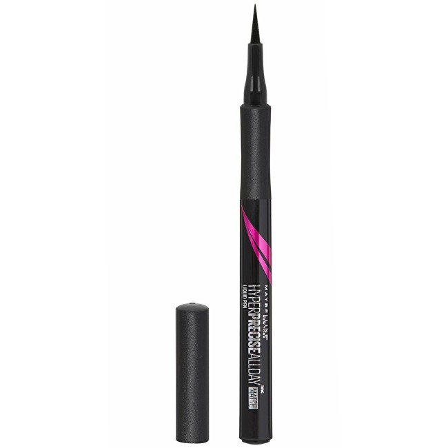 Maybelline Eyeliner resistente allacqua in Hyper Precise All Day Matte Liquid Pen 1ml Nero Donna