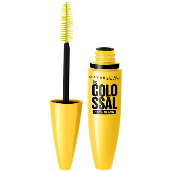 Maybelline Il Mascara Colossal Volum Express con pennello grande per un volume colossale 107 ml Nero glam Donna
