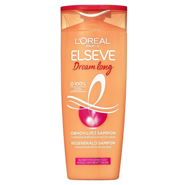 L'Oréal Paris ELVIVE DREAM LONG shampoo ricostruttivo, ricarica ecologica 500ml donna