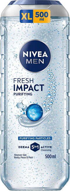 Nivea Gel doccia da uomo Pure Impact 500ml Uomo