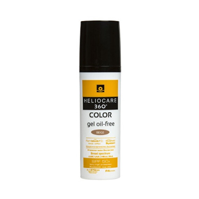 Heliocare 360 COLOR gel oil free beige donna