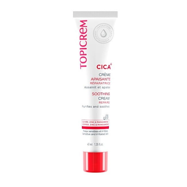 Topicrem CICA Crema Lenitiva Crema rinnovatrice per pelli irritate 40ml Donna